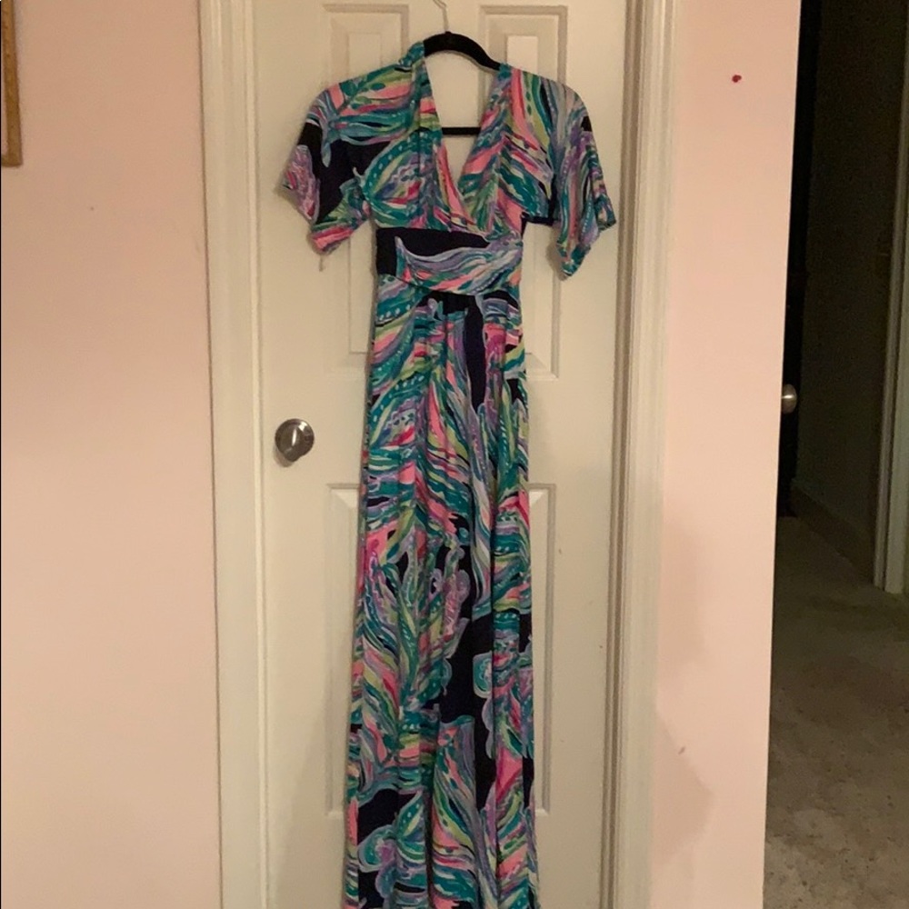Lily Pulitzer printed maxi jumpsuit